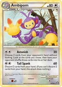 Ambipom - Triumphant - Pokemon card