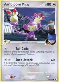 Ambipom G - Rising Rivals - Pokemon card