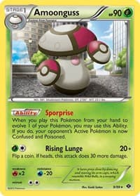 Amoonguss - Next Destinies - Pokemon card