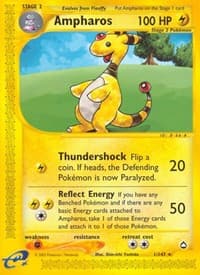 Ampharos - Aquapolis - Pokemon card