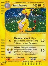 Ampharos (H1) - Aquapolis - Pokemon card