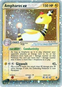 Ampharos ex - EX Dragon - Pokemon card
