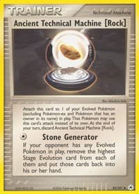 Ancient Technical Machine [Rock] - EX Hidden Legends - Pokemon card