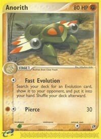 Anorith - EX Sandstorm - Pokemon card