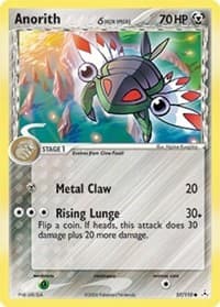 Anorith (Delta Species) - EX Holon Phantoms - Pokemon card