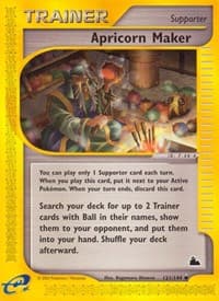 Apricorn Maker - Skyridge - Pokemon card