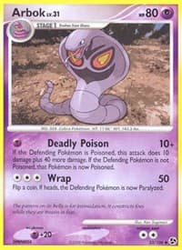 Arbok - Great Encounters - Pokemon card