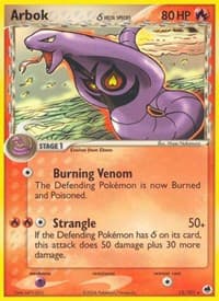 Arbok (Delta Species) - EX Dragon Frontiers - Pokemon card