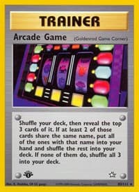 Arcade Game (Goldenrod Game Corner) - Neo Genesis - Pokemon card