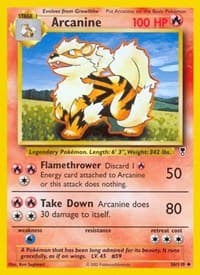 Arcanine - Legendary Collection - Pokemon card