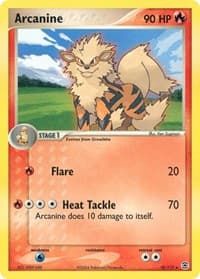 Arcanine - EX FireRed & LeafGreen - Pokemon card