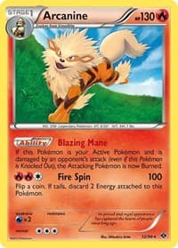 Arcanine (12) - Next Destinies - Pokemon card