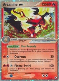Arcanine ex - EX Legend Maker - Pokemon card