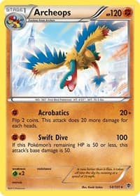 Archeops - Plasma Blast - Pokemon card