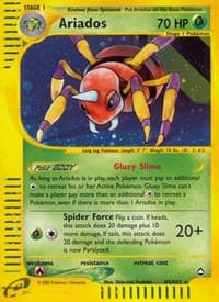Ariados (H3) - Aquapolis - Pokemon card