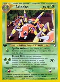 Ariados - Neo Genesis - Pokemon card