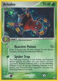 Ariados - EX Unseen Forces - Pokemon card
