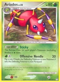 Ariados - Mysterious Treasures - Pokemon card