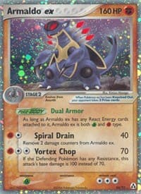 Armaldo ex - EX Legend Maker - Pokemon card