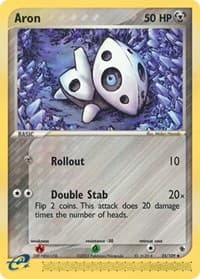 Aron - EX Ruby and Sapphire - Pokemon card