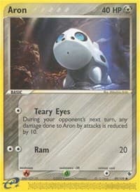 Aron - EX Ruby and Sapphire - Pokemon card
