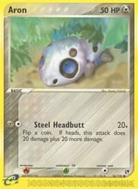 Aron - EX Sandstorm - Pokemon card