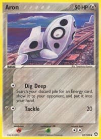 Aron - EX Power Keepers - Pokemon card