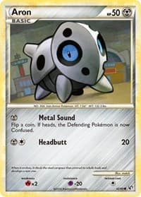 Aron - Undaunted - Pokemon card
