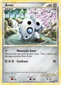 Aron - Triumphant - Pokemon card