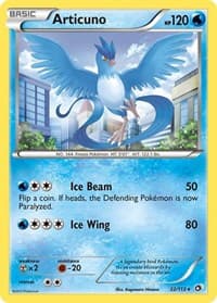 Articuno - Legendary Treasures - Pokemon card
