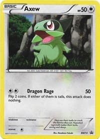 Axew - BW10 - Black and White Promos - Pokemon card