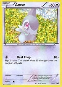 Axew - McDonald's Promos 2012 - Pokemon card
