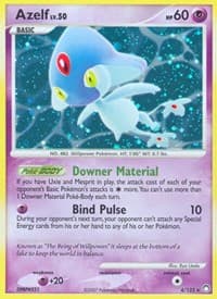 Azelf - Mysterious Treasures - Pokemon card