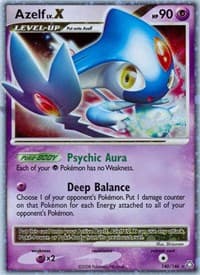 Azelf LV.X - Legends Awakened - Pokemon card