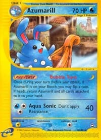 Azumarill - Aquapolis - Pokemon card
