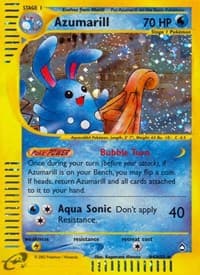 Azumarill (H4) - Aquapolis - Pokemon card