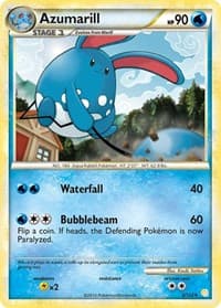 Azumarill - HeartGold SoulSilver - Pokemon card