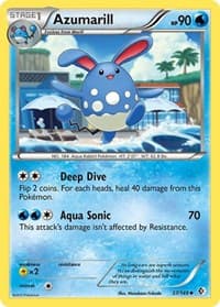 Azumarill - Boundaries Crossed - Pokemon card
