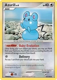 Azurill - Diamond and Pearl - Pokemon card