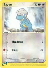 Bagon - EX Dragon - Pokemon card