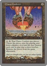 Chaos Confetti - Unglued - Magic: The Gathering card