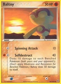 Baltoy - EX Deoxys - Pokemon card