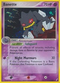 Banette - EX Crystal Guardians - Pokemon card