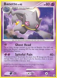 Banette - Secret Wonders - Pokemon card