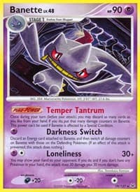 Banette - Platinum - Pokemon card