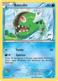Basculin (25) - Emerging Powers - Pokemon card