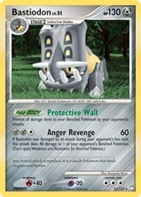 Bastiodon - 21/123 (DP Mysterious Treasures) - Deck Exclusives - Pokemon card