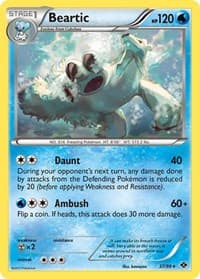 Beartic - Next Destinies - Pokemon card