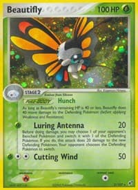 Beautifly - EX Deoxys - Pokemon card
