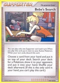 Bebe's Search - Mysterious Treasures - Pokemon card
